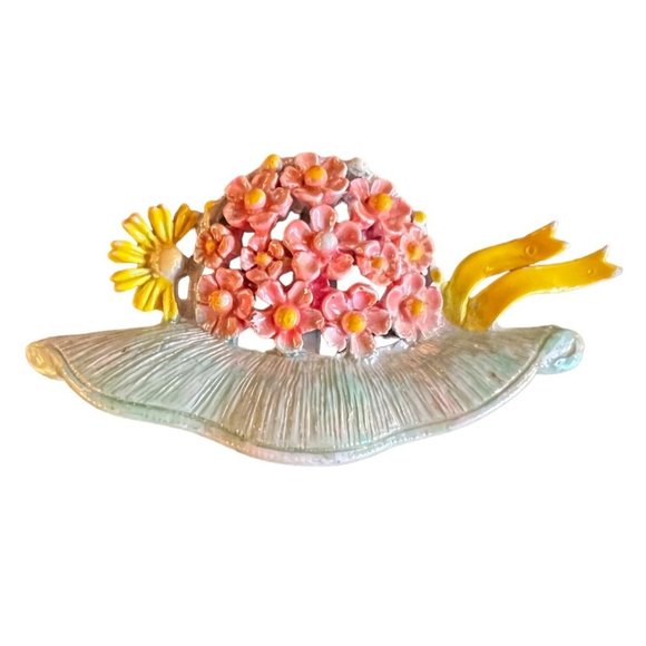 Beatrix Jewelry BJ Jewelry - Vintage Beatrix Jewelry BJ Jewel Flower Pin Brooch Accessory